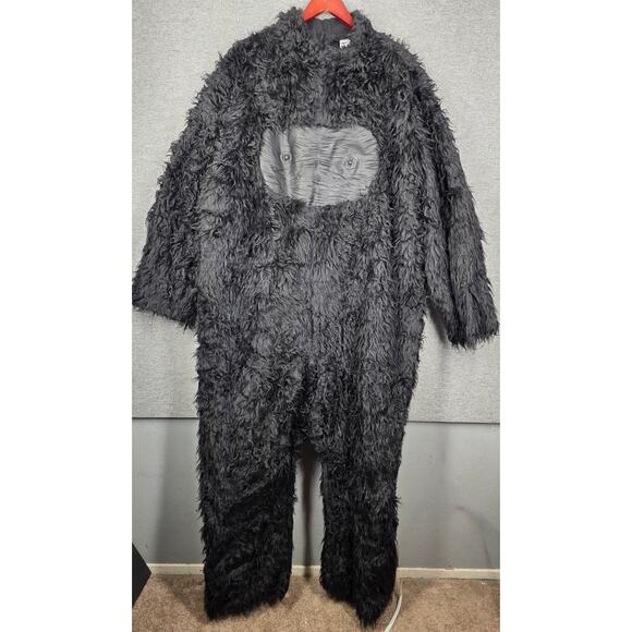 SPIRIT DELUXE ADULT GORILLA COSTUME – MASK, JUMPSUIT, HANDS & FEET – ONE SIZE - Picture 9 of 13